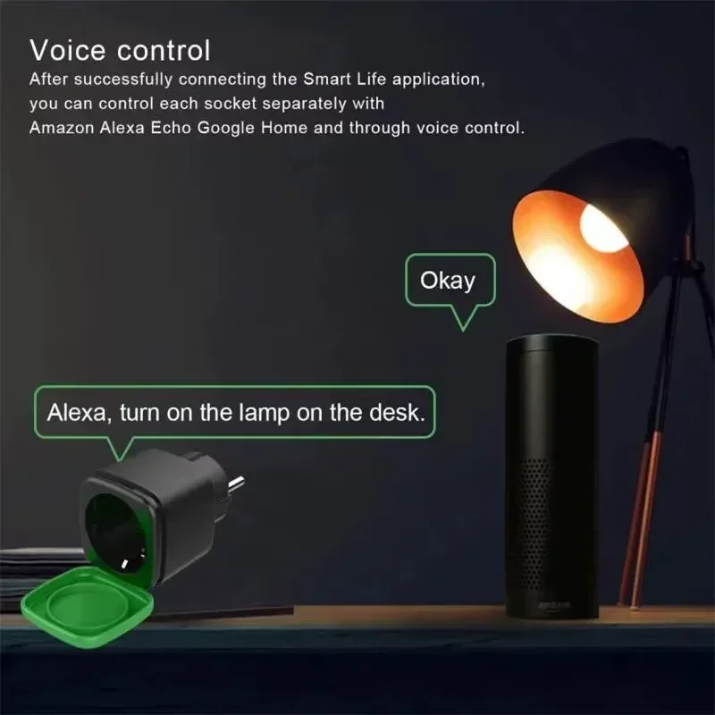 투야 EU 16A WiFi 스마트 방수 소켓, 실외용  - Smart Home Network 리뷰 및 가격