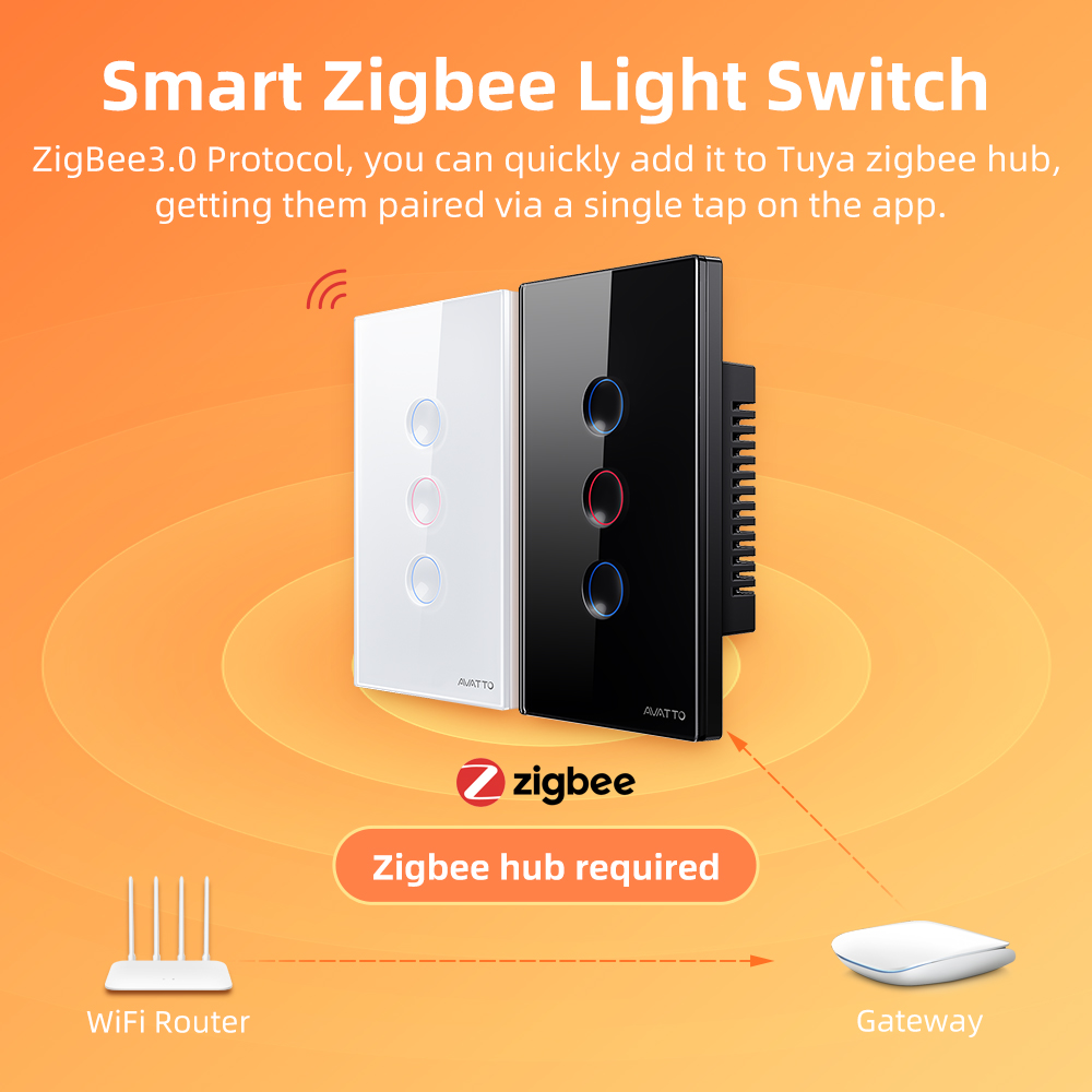 AVATTO 1/2/3/4 Gang ZigBee 스마트 - Smart Home Button 리뷰 및 가격