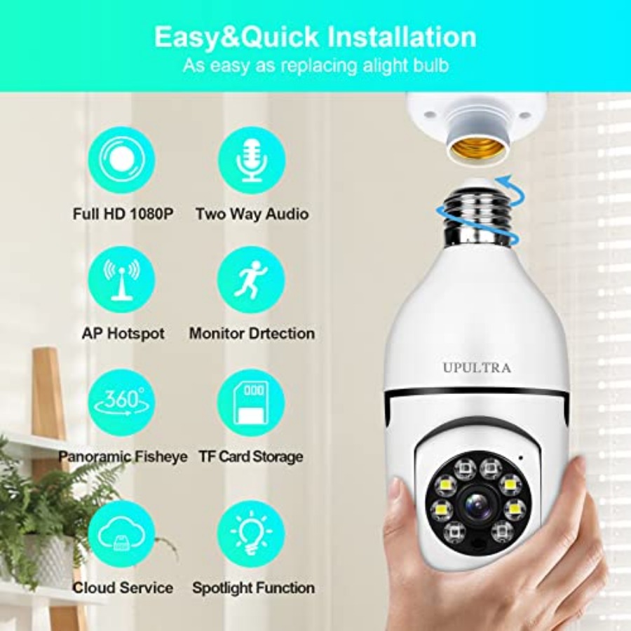 1080P 무선 보안 카메라, 가정용 감시용 스마트 와 - Smart Home Wifi 리뷰 및 가격