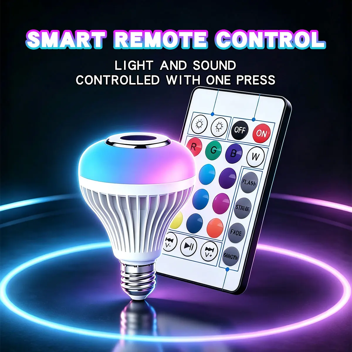 85-265V E27 RGB 블루투스 음악 조명 전구, - Voice Control Light Bulb 리뷰 및 가격