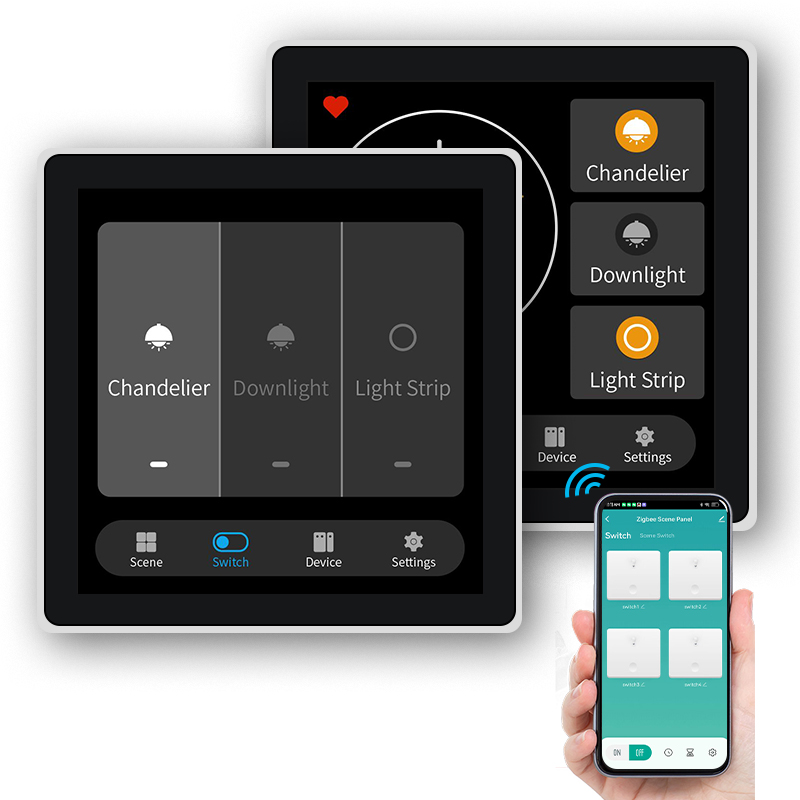 FUERS 4 인치 터치 스크린 다기능 스마트 벽 스위 - Smart Home Button 리뷰 및 가격