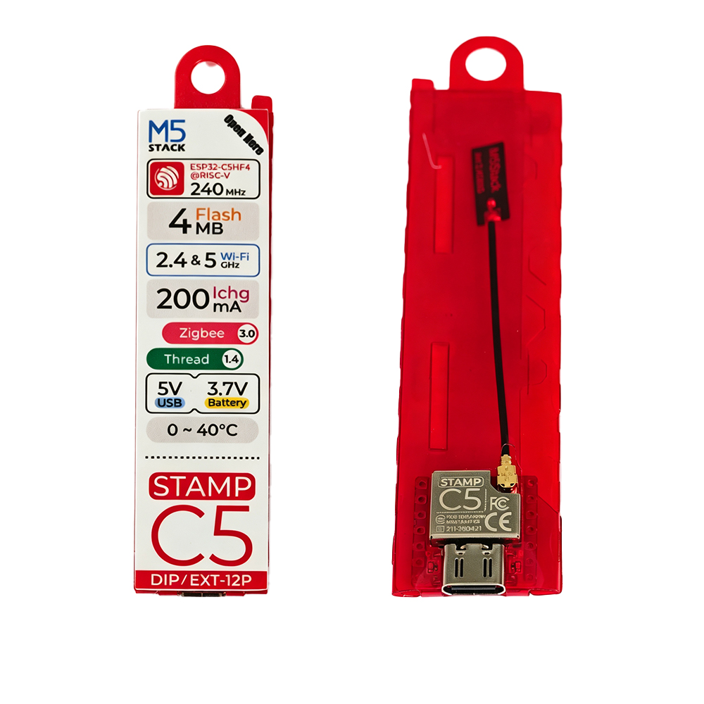 M5Stack Stamp‑C5 DIP ESP32‑C5H - Smart Home Integration 리뷰 및 가격