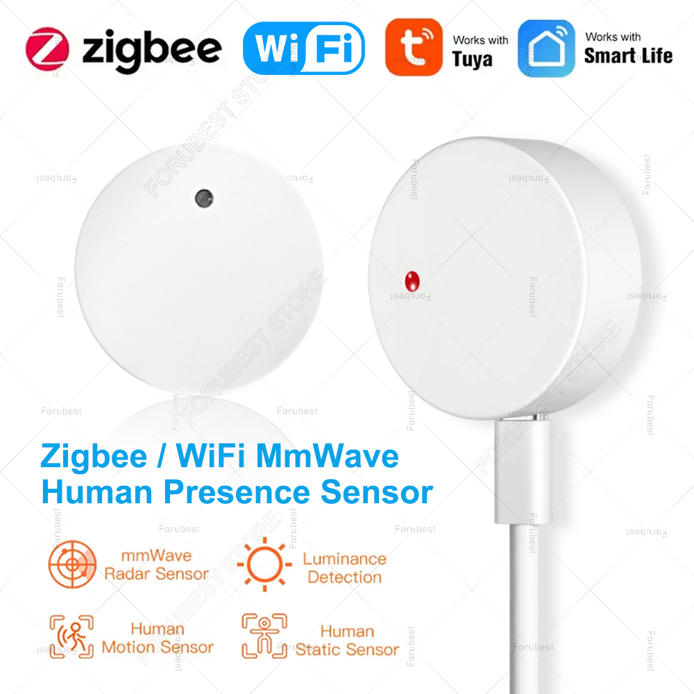 ZigBee Wifi MmWave 인간 존재 모션 센서 - Smart Home Network 리뷰 및 가격
