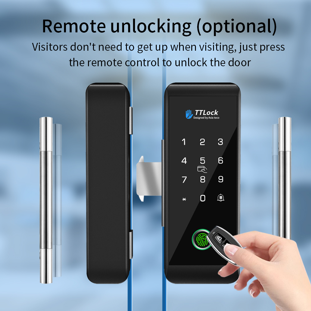 TTLOCK 스마트 글라스 잠금장치 지문 인식 13.5 - Smart Home Door Lock 리뷰 및 가격