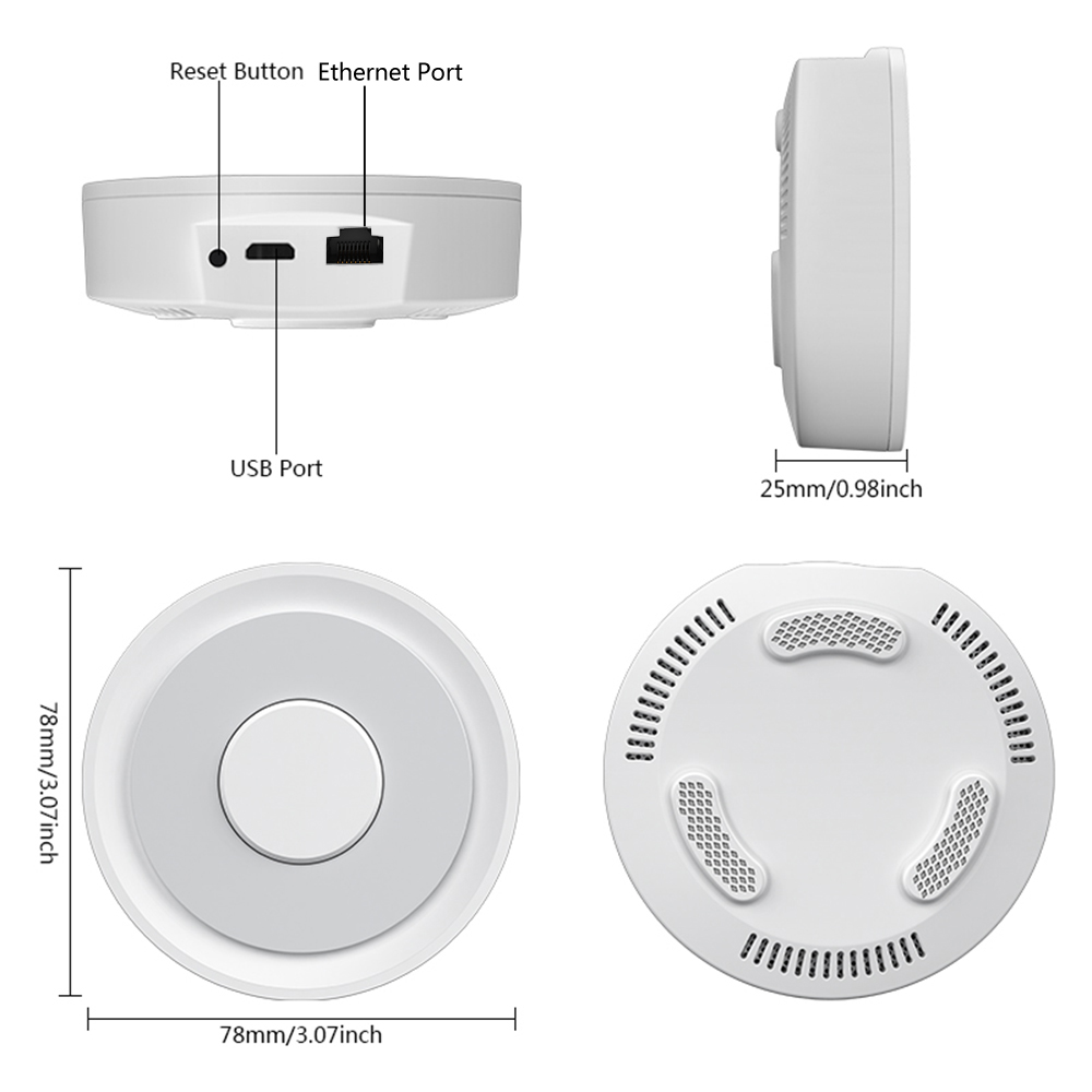 Tuya-ZigBee 스마트 게이트웨이 홈키트, 유선  - Smart Home For Windows 리뷰 및 가격