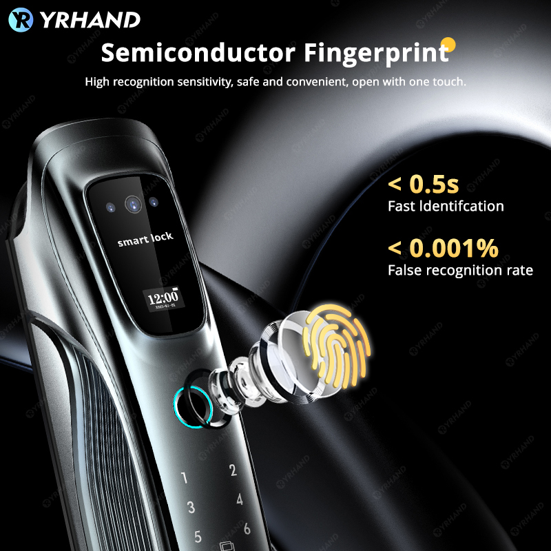 스마트 도어락 3D 얼굴인식 손바닥정맥 지문인식 WiF - Smart Home Door Lock 리뷰 및 가격