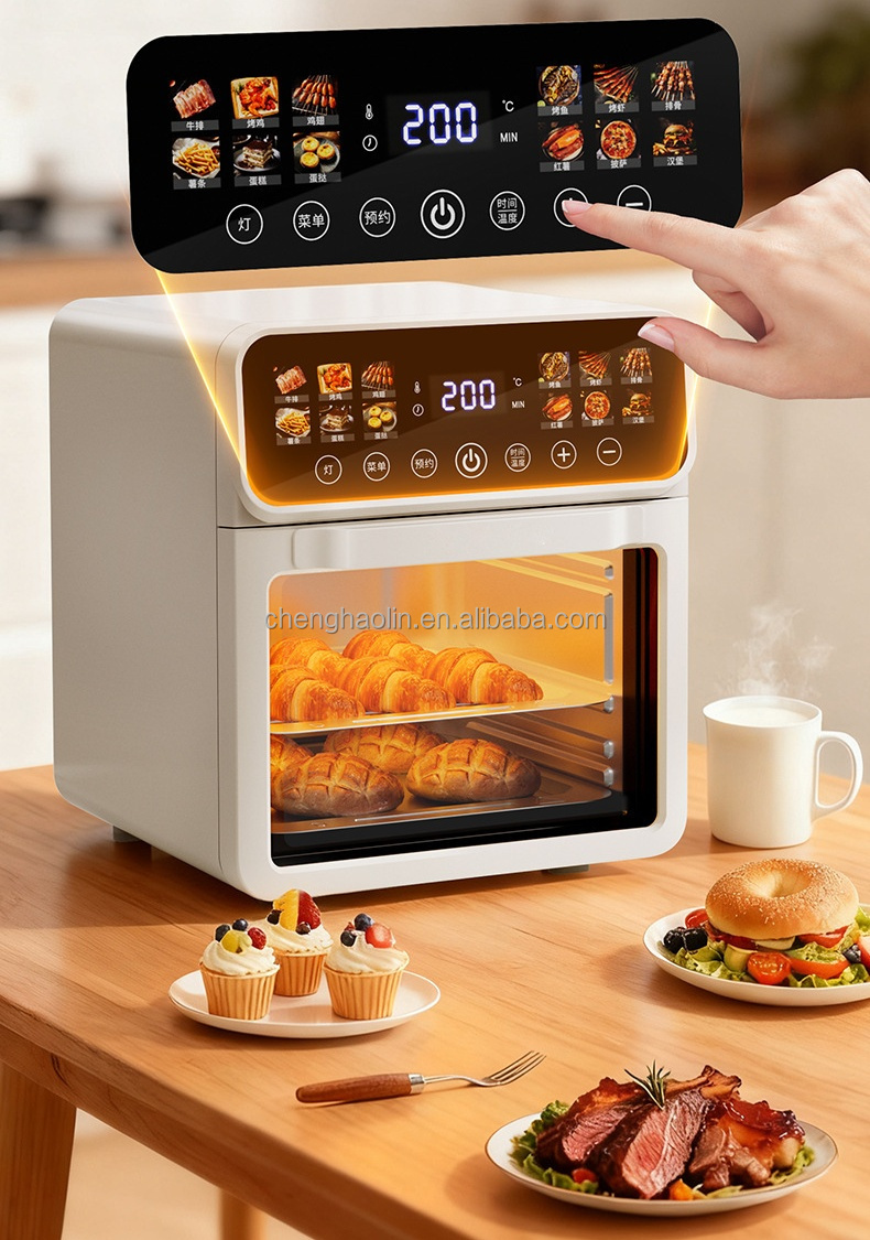 대용량 고품질 디지털 터치 스마트 스크린과 로티세리 기 - Smart Home Oven 리뷰 및 가격