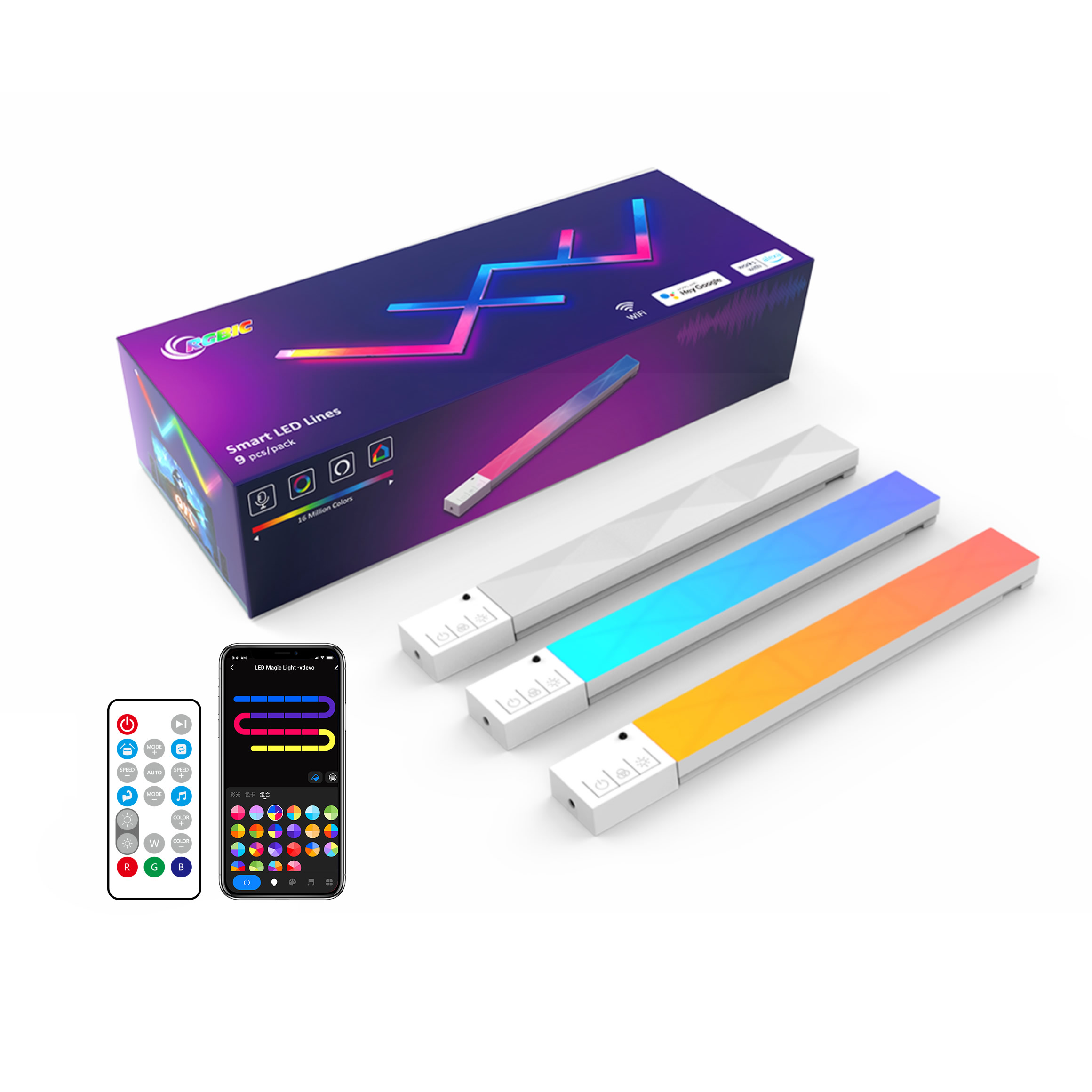 EE1 스플라이싱 와이파이 음악 LED 스트립 DIY  - Smart Home Wifi 리뷰 및 가격
