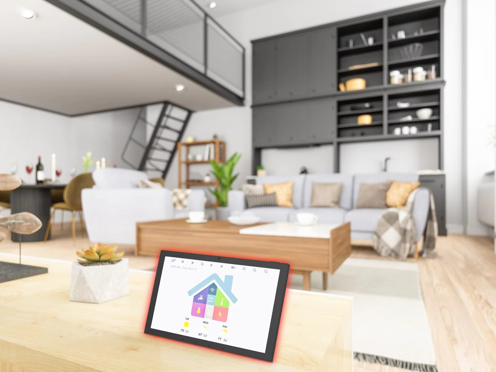 10.1인치 15.6인치 수동 안드로이드 IPS 스마트 - Smart Home Control 리뷰 및 가격